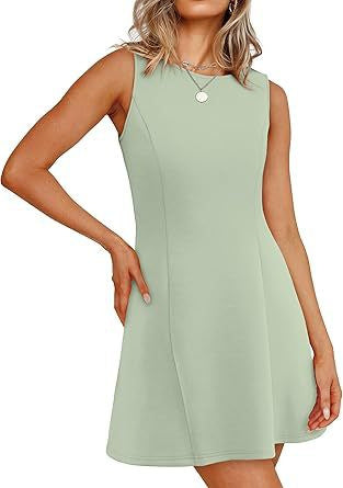 Sleeveless A-line dress for women with timeless cut Lune London