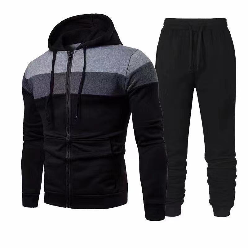 Men's sports suit with functional hooded top and comfortable jogger pants Lune London