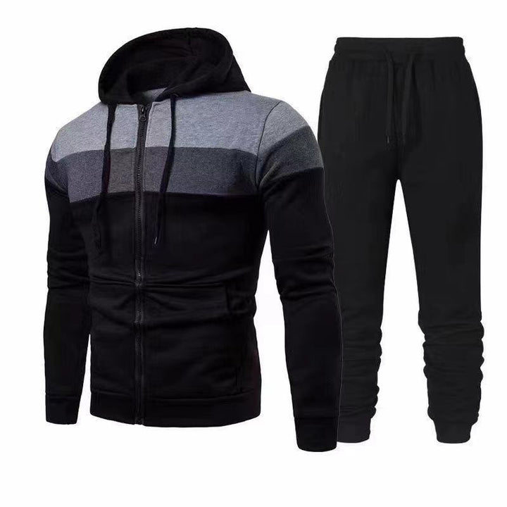 Men's sports suit with functional hooded top and comfortable jogger pants Lune London