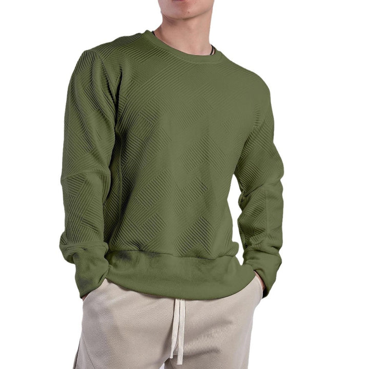 Sweatshirt for women with a trendy textured design and a high-quality cotton blend Lune London