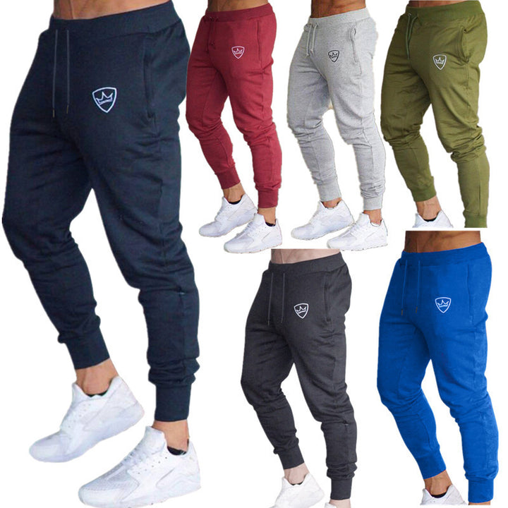 Sporty men's jogger pants with elastic waist and stylish fit Lune London