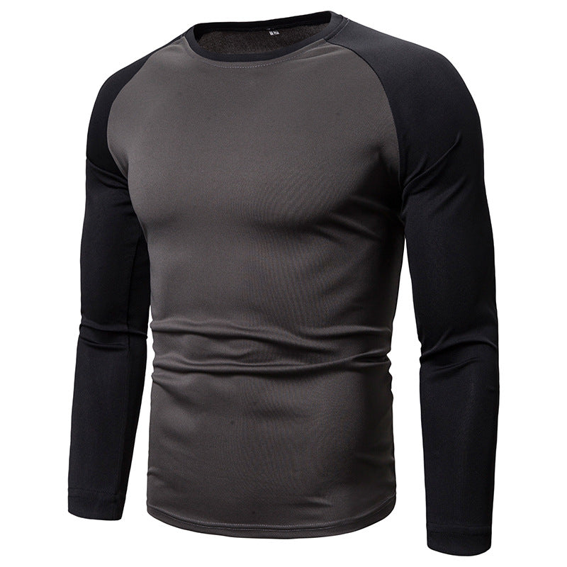 Men's long sleeve sports t-shirt in breathable functional material Lune London