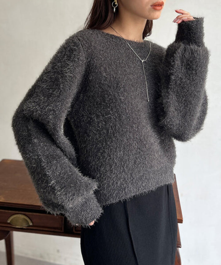 Ladies Trendy Cozy Sweater Loose Fit Lune London