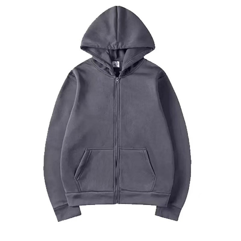 Hooded jacket for ladies in high-quality cotton blend with full zipper Lune London