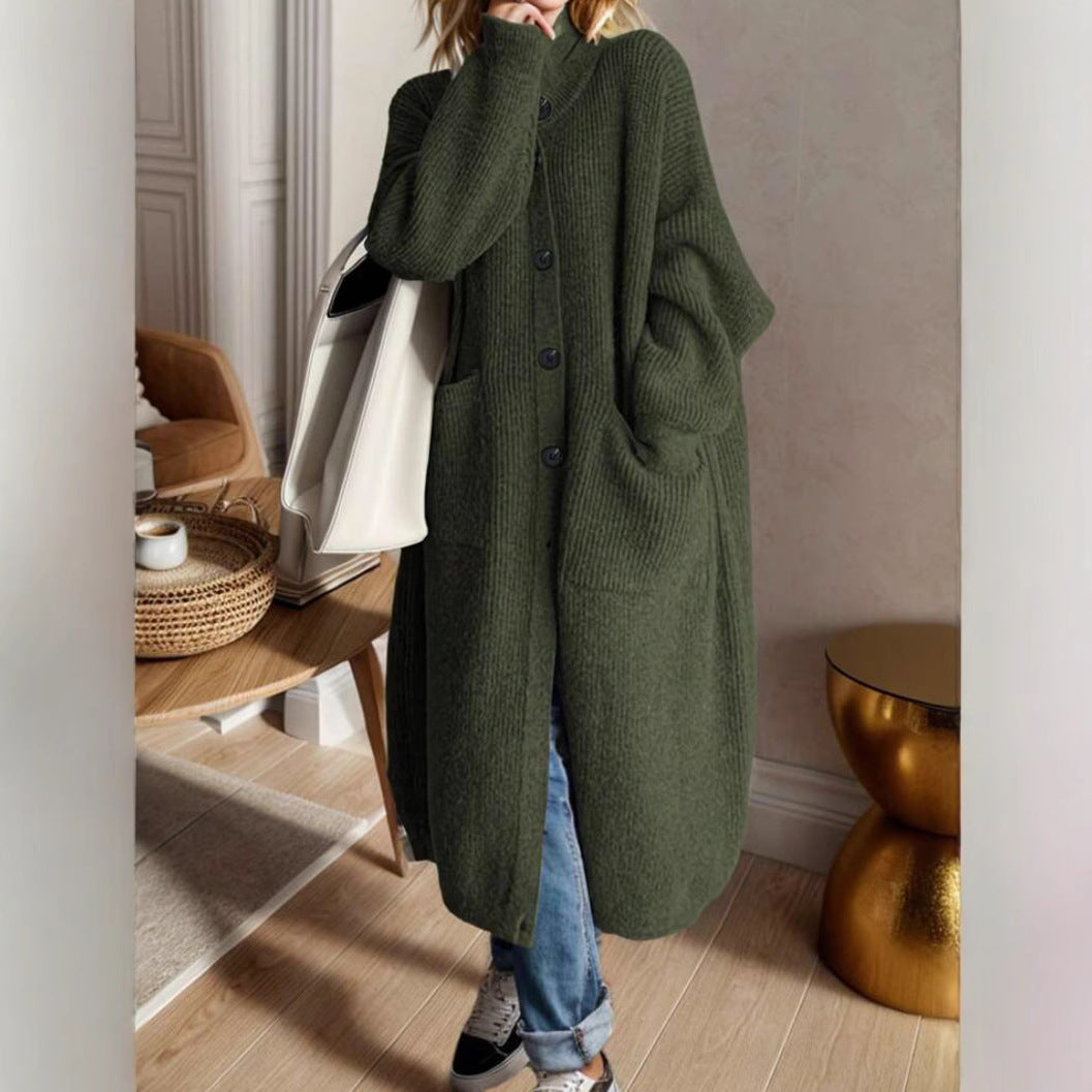 Oversized knit coat for women Lune London