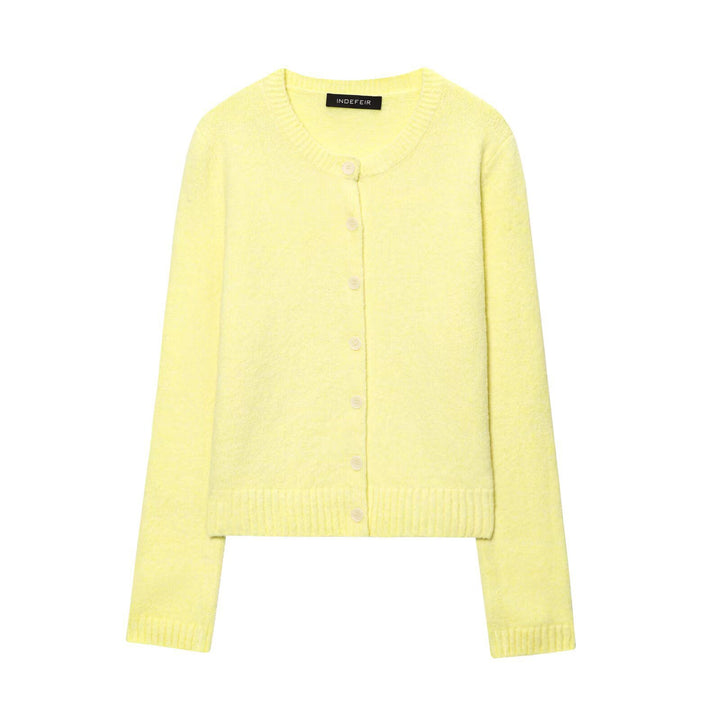 Ladies cardigan in soft knit with buttoning Lune London