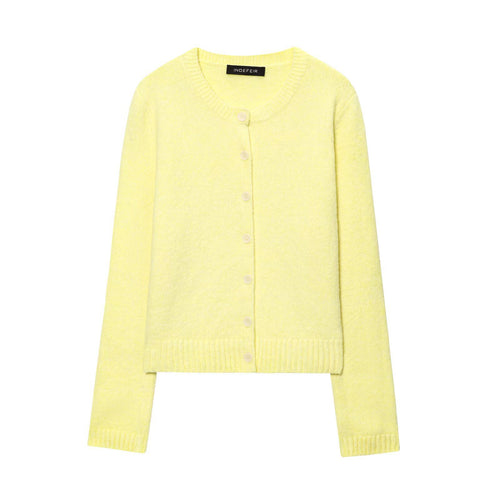Ladies cardigan in soft knit with buttoning Lune London