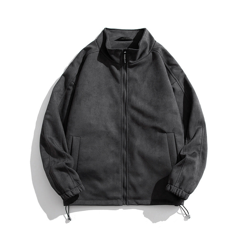 Sports fleece jacket for women with high collar and zippered side pockets Lune London