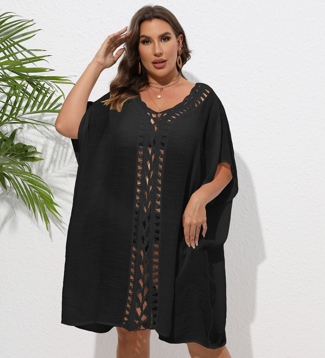 Ladies Light Beach Kaftan Cover-up Lune London