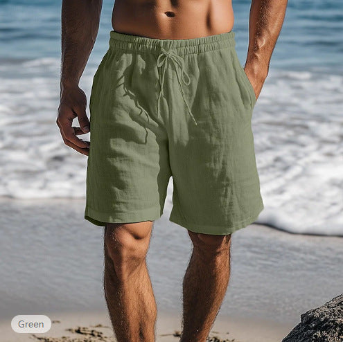 Shorts de bain pour hommes avec taille élastique et poches pratiques Lune London