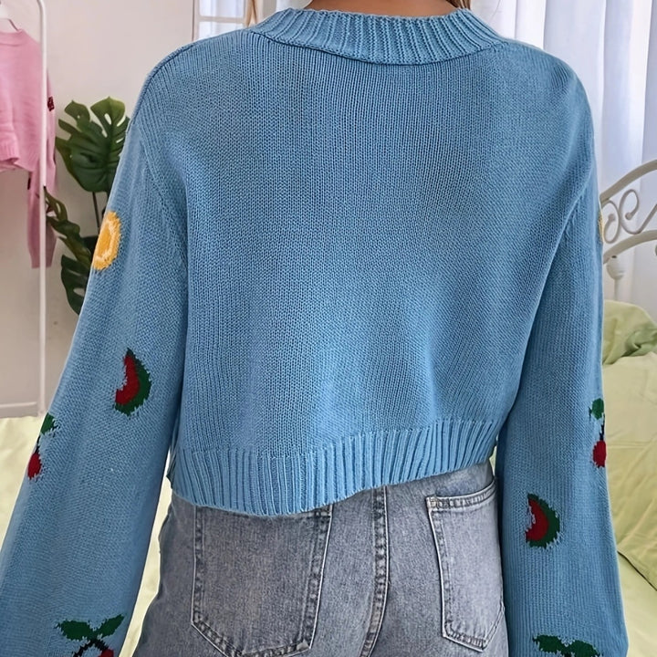 Lune London casual knitted cardigan for women