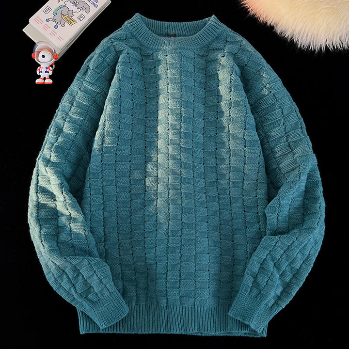 Thick knitted sweater for women with a modern design Lune London