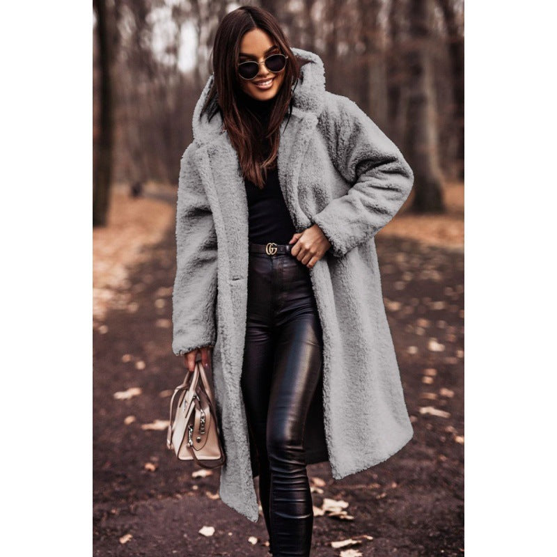 Ladies Oversized Cozy Chic Coat and Style