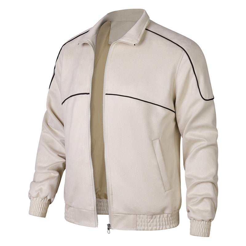Elegant transitional jacket for men with elastic cuffs Lune London