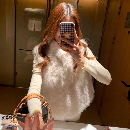 Gilet femme pelucheux et stylé Chic & Stil