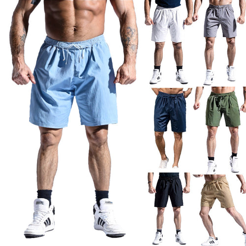 Men's sporty leisure pants with elastic waistband and practical side pockets Lune London