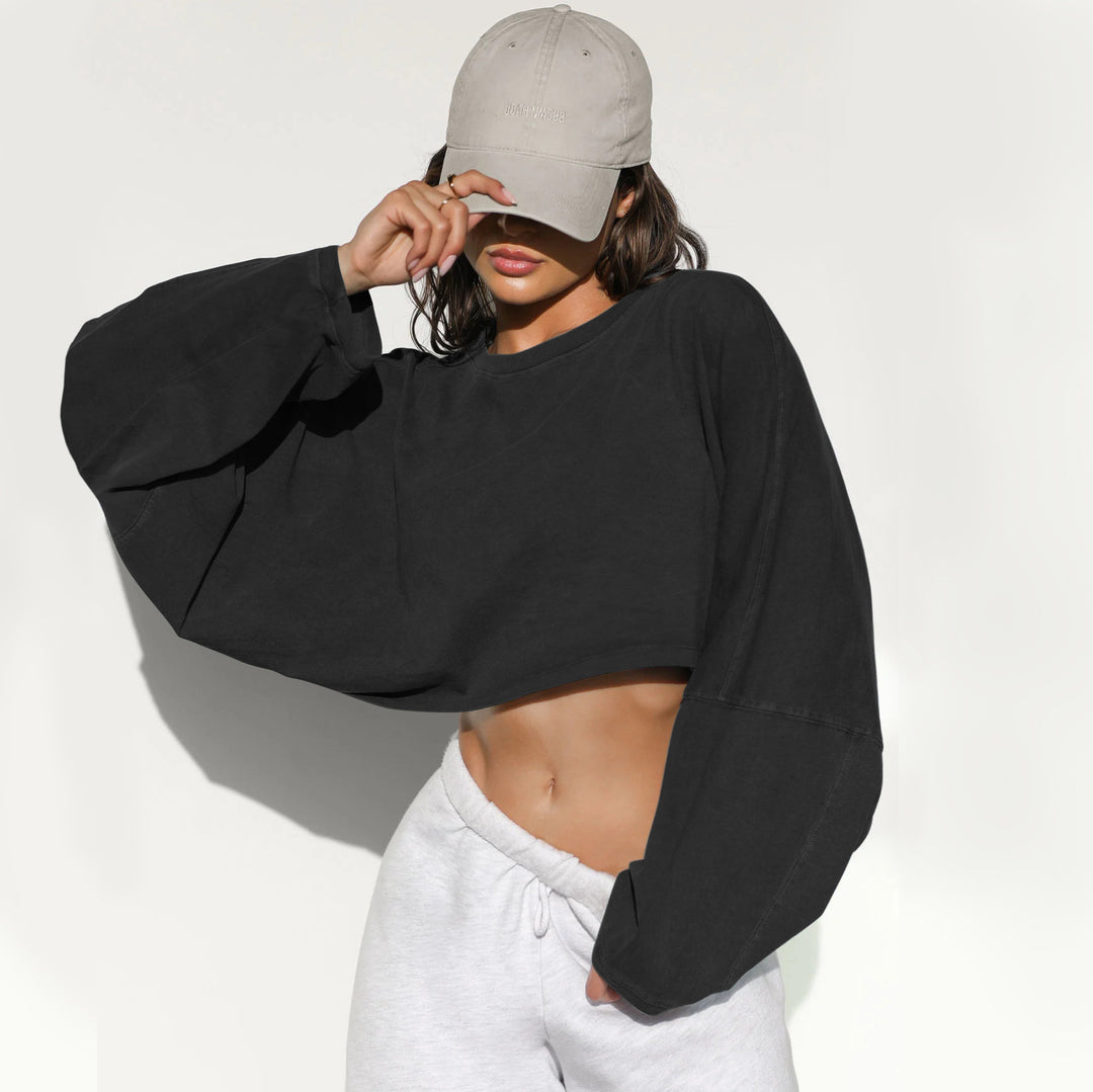 Women's casual crop sweater Lune London