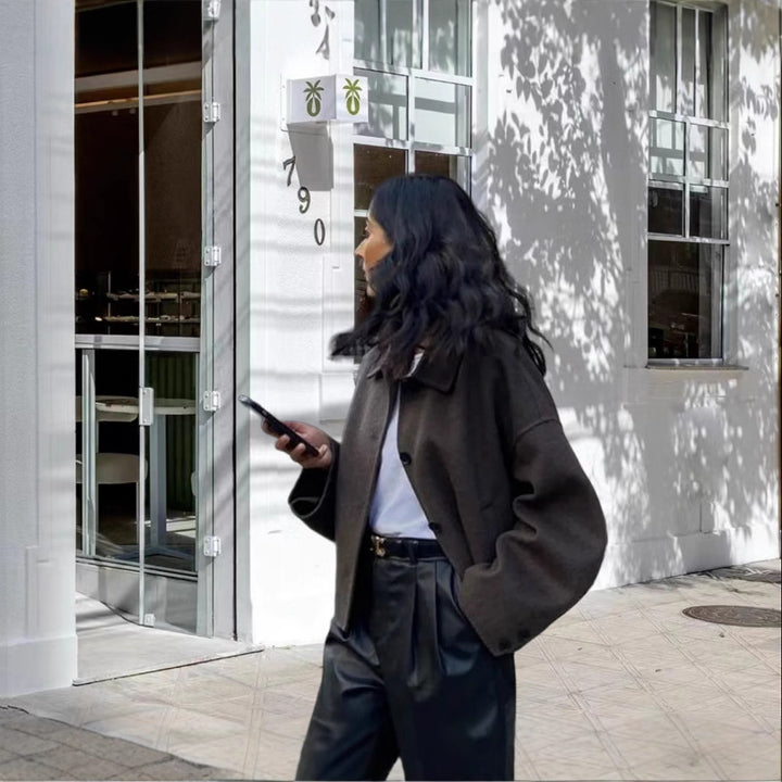 Casual and stylish wool jacket for women Lune London
