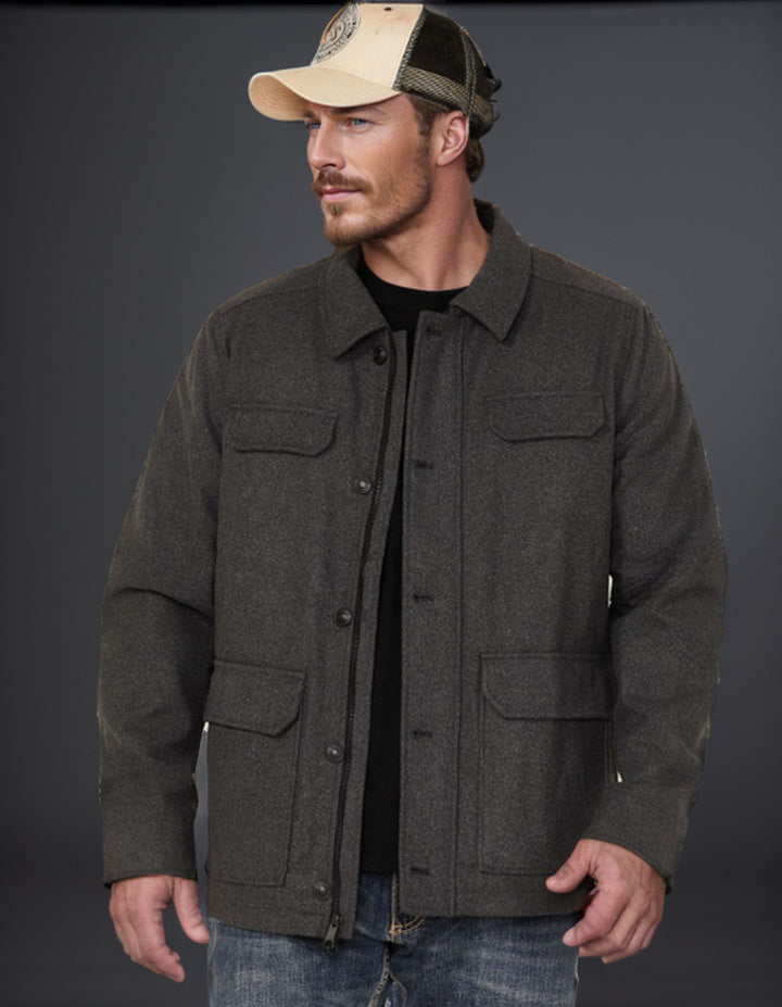 Trendy wool jacket for men Lune London