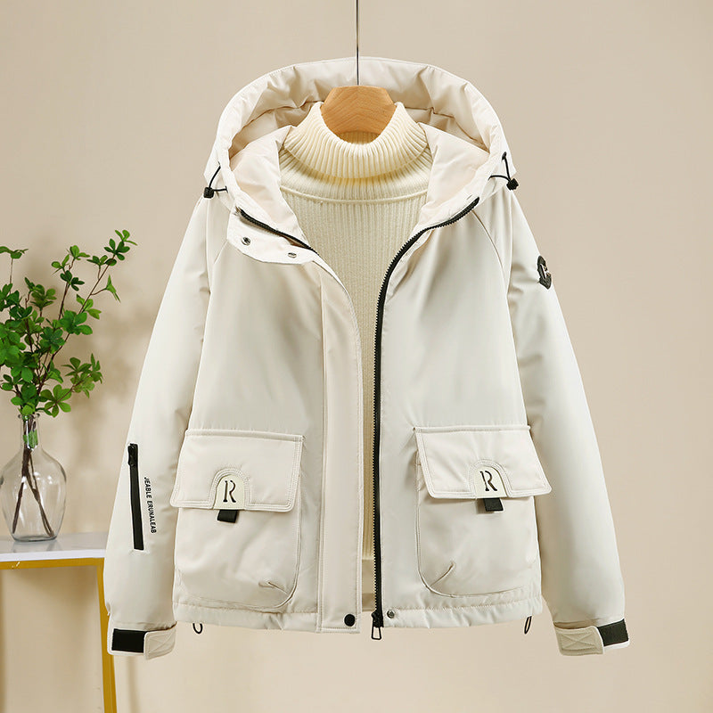 Ladies Sports and Functional Clothing Outdoor Jacket with Hood and Many Pockets Lune London