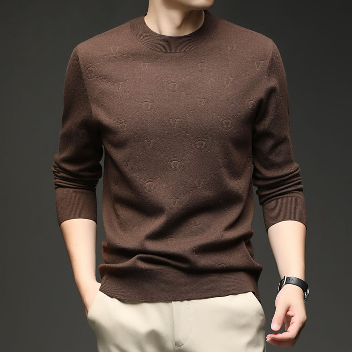 Elegant sweater for men with structured design Lune London