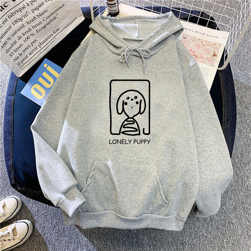 Women's hoodie with creative dog motif Chic & Stil