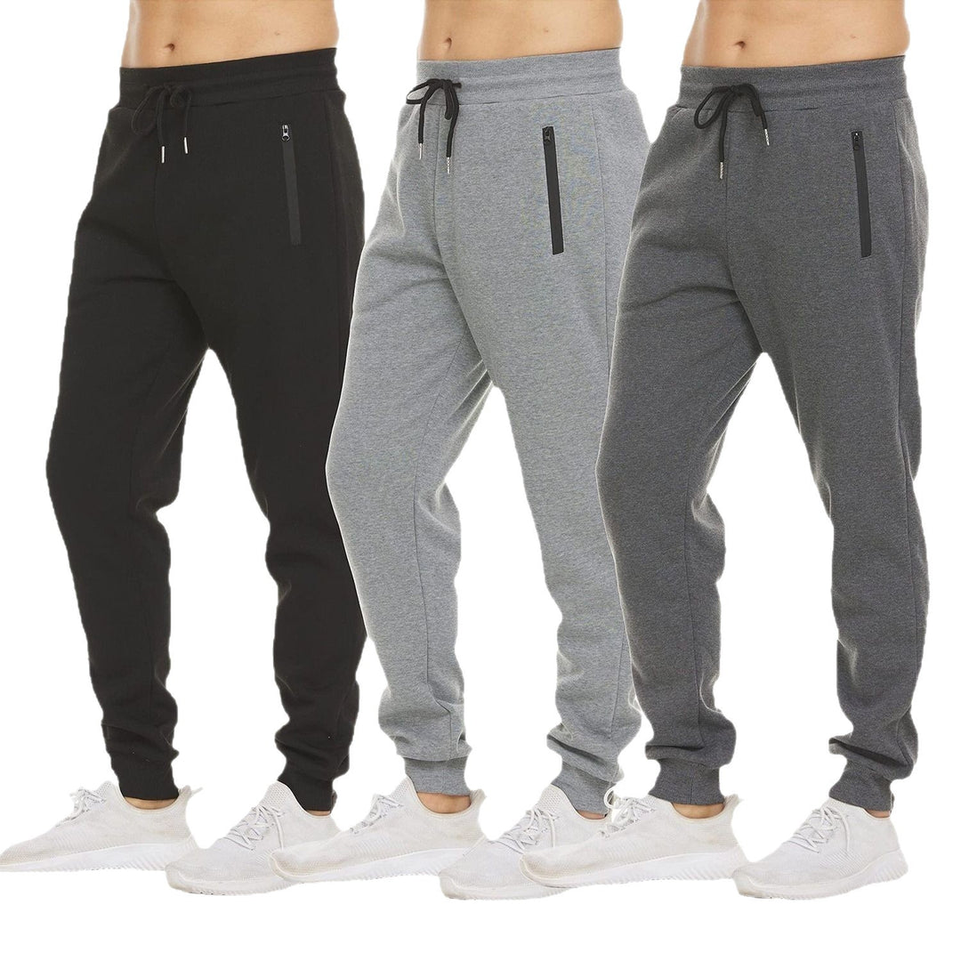Men's Sporty Jogging Pants with Practical Pockets and Elastic Waistband Chic & Stil