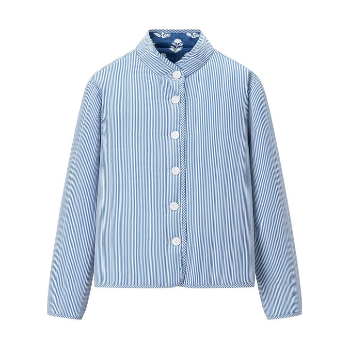 Lightweight cotton jacket for women with floral pattern Lune London