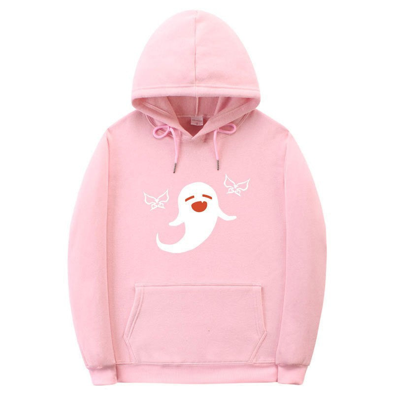 Women's Hoodie with Playful Ghost Design Chic & Stil