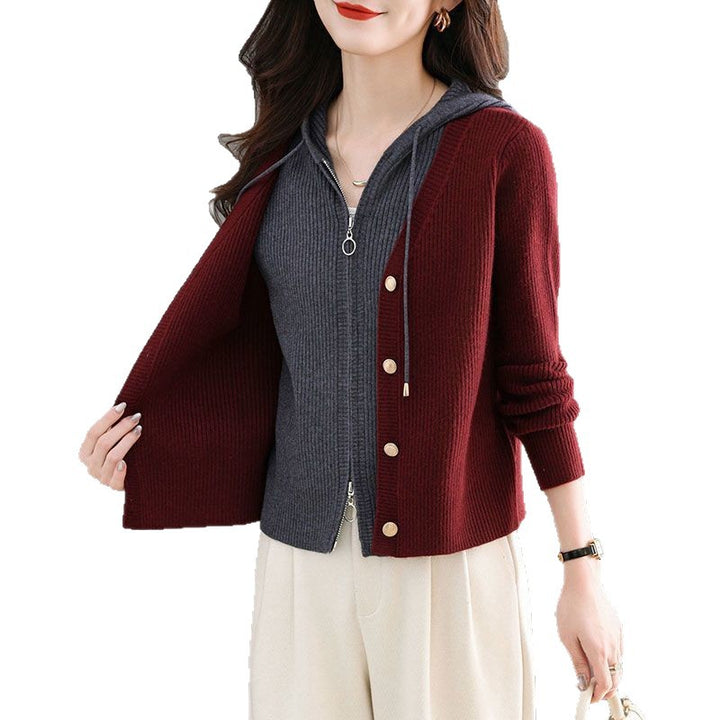 Cardigan pour femmes avec des détails de bouton stylés Chic & Stil