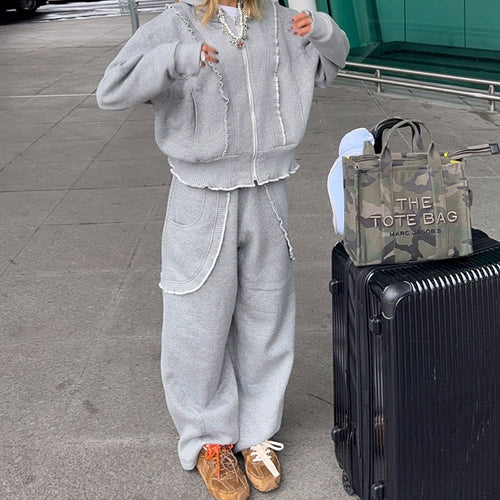 Comfortable lounge pants for women with ruffle details Lune London