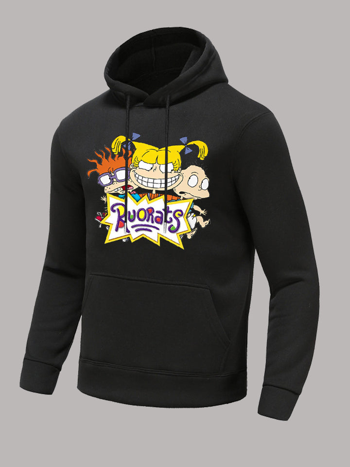 Women's hoodie with unique cartoon pattern Lune London