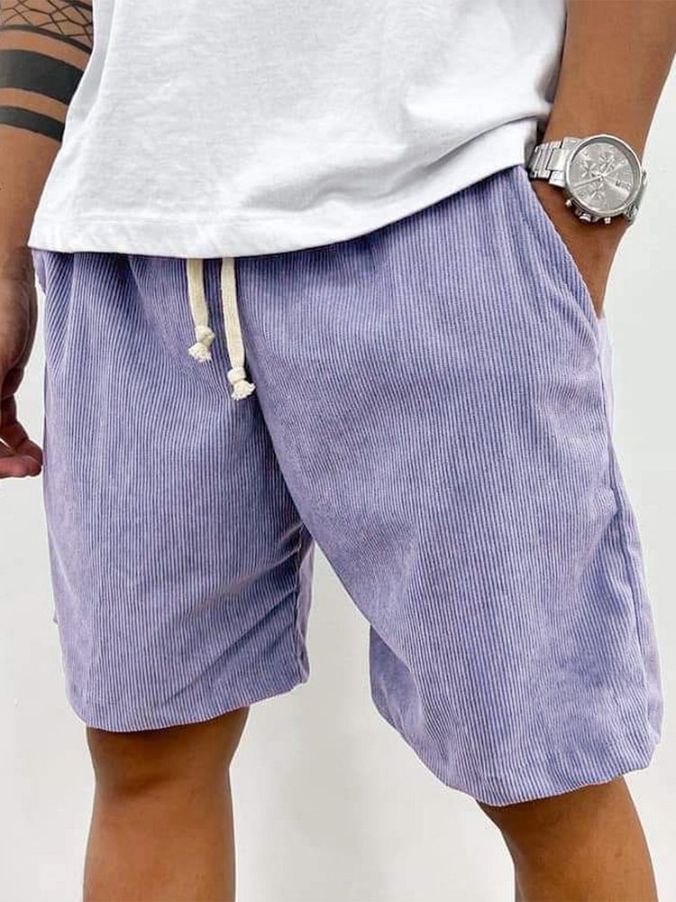 Lune London | Men's Casual Drawstring Cord Shorts