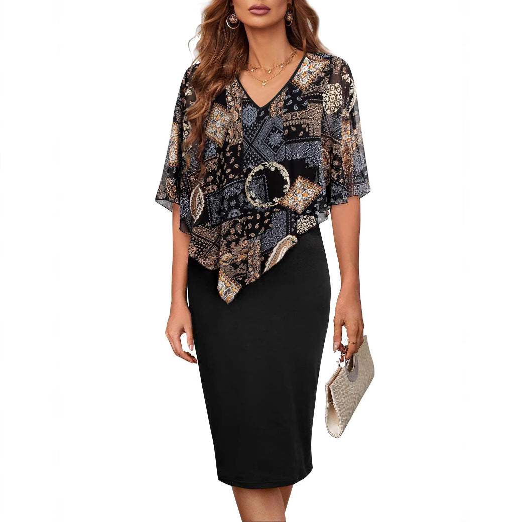 Lune London Floral Print Beach Dress for Women