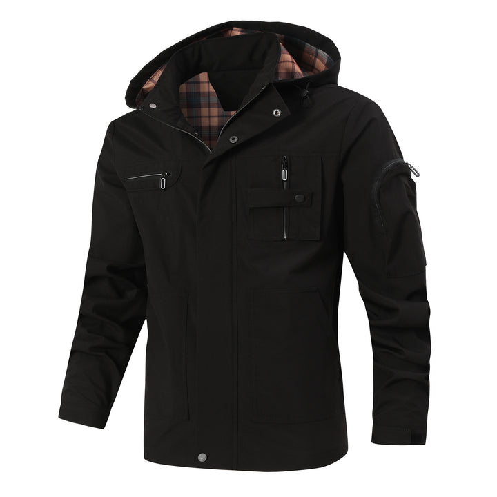 Veste de plein air polyvalente pour hommes avec poches pratiques Lune London