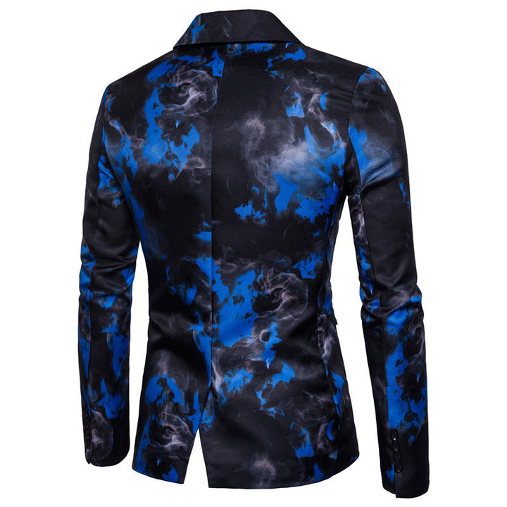 Elegant blazer for men with artistic color gradient Lune London