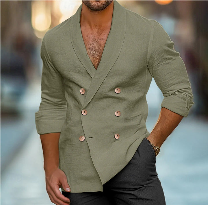 Elegant and stylish linen jacket for men Lune London