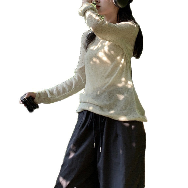 Ladies cozy long sleeve shirt Chic & Stil