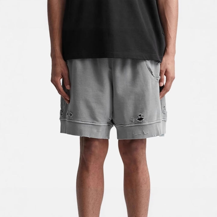 Shorts D détruits à la mode pour femmes Lune London