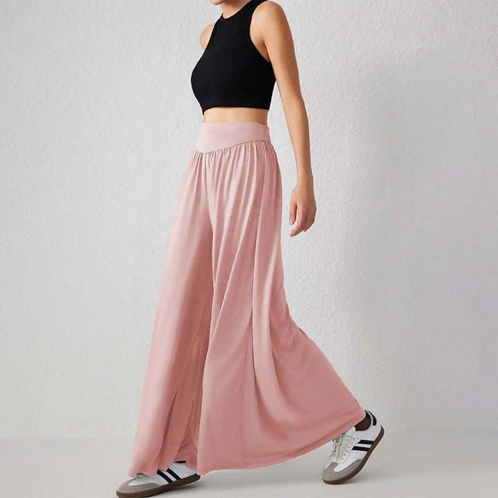 Women's Wide-Leg Palazzo Pants with High Waist Chic & Stil