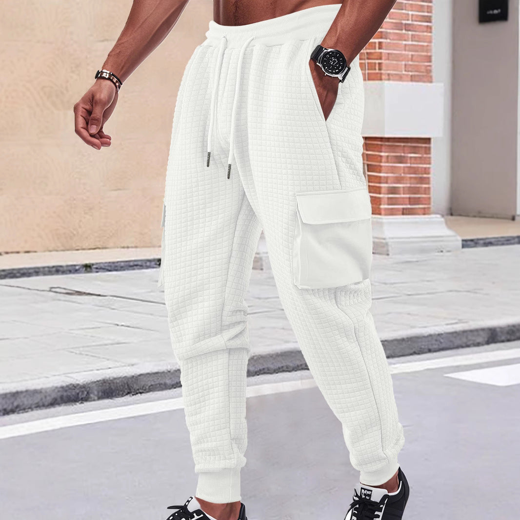 Trendy cargo joggers for men with breathable inserts Lune London