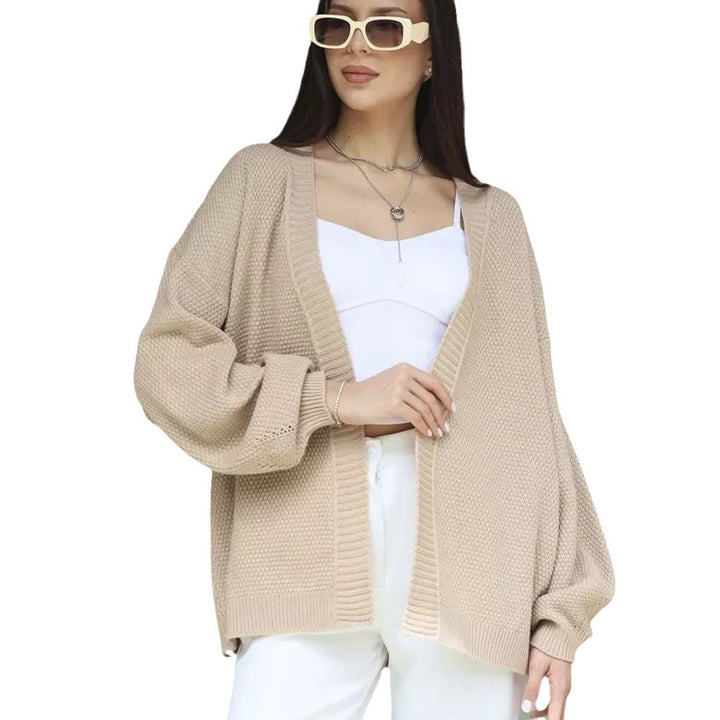 Boucle Cardigan for women with a relaxed fit and soft material Lune London