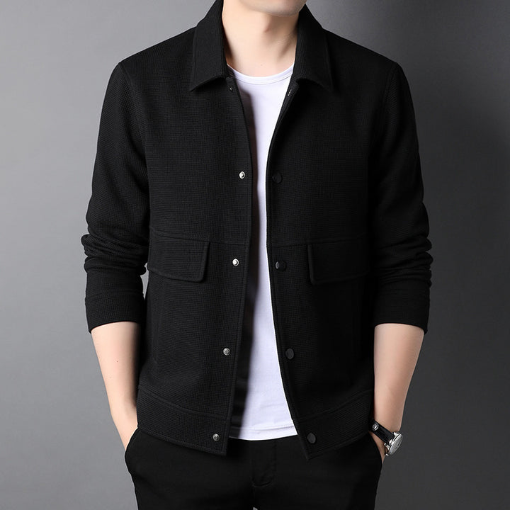 Smart casual jacket for men with practical flap pockets Lune London