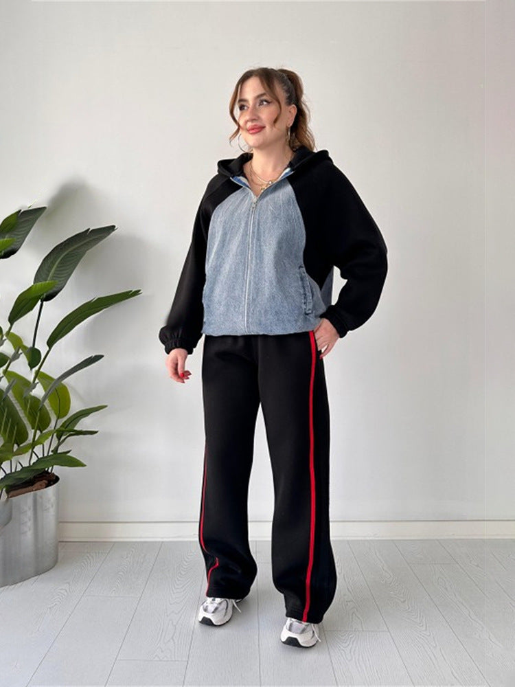 Lune London women's tracksuit and sporty hooded sweatshirt