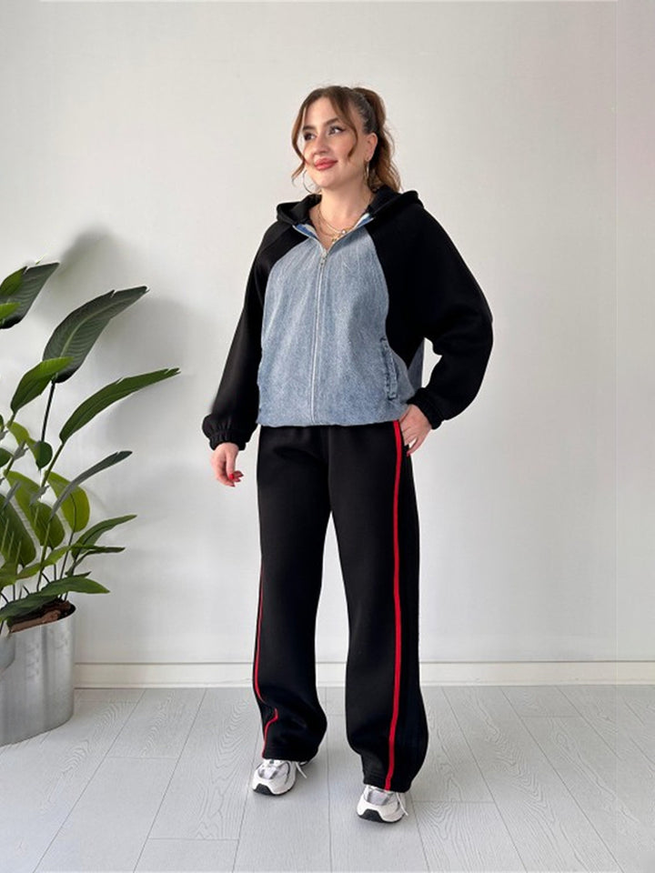 Lune London women's tracksuit and sporty hooded sweatshirt