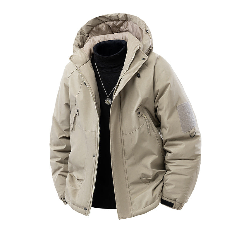 Warm functional jacket for men with insulated lining Lune London