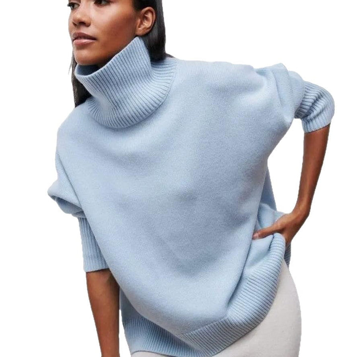 Women's Cozy Turtleneck Sweater Lune London
