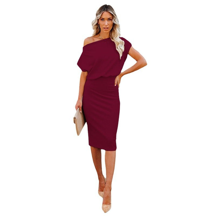 Lune London Off-Shoulder Bodycon Midi Dress Women 1751429703