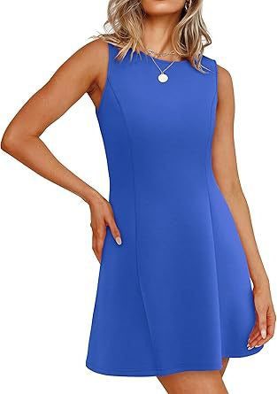 Sleeveless A-line dress for women with timeless cut Lune London
