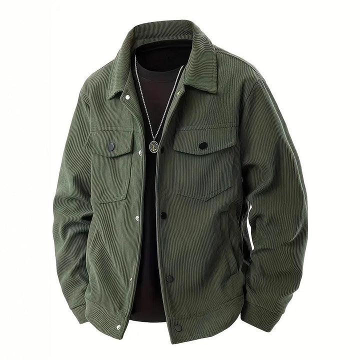 Structured jacket for men with practical pockets Lune London
